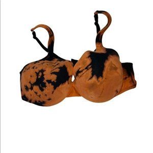Comfort Choice Bleach Tie Dye Plus Size Bra 44C